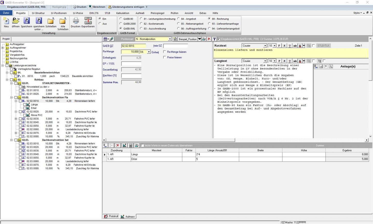 Gaeb Viewer GAEB-Konverter: Ideal für Handwerker, Bau, Handel und Planer