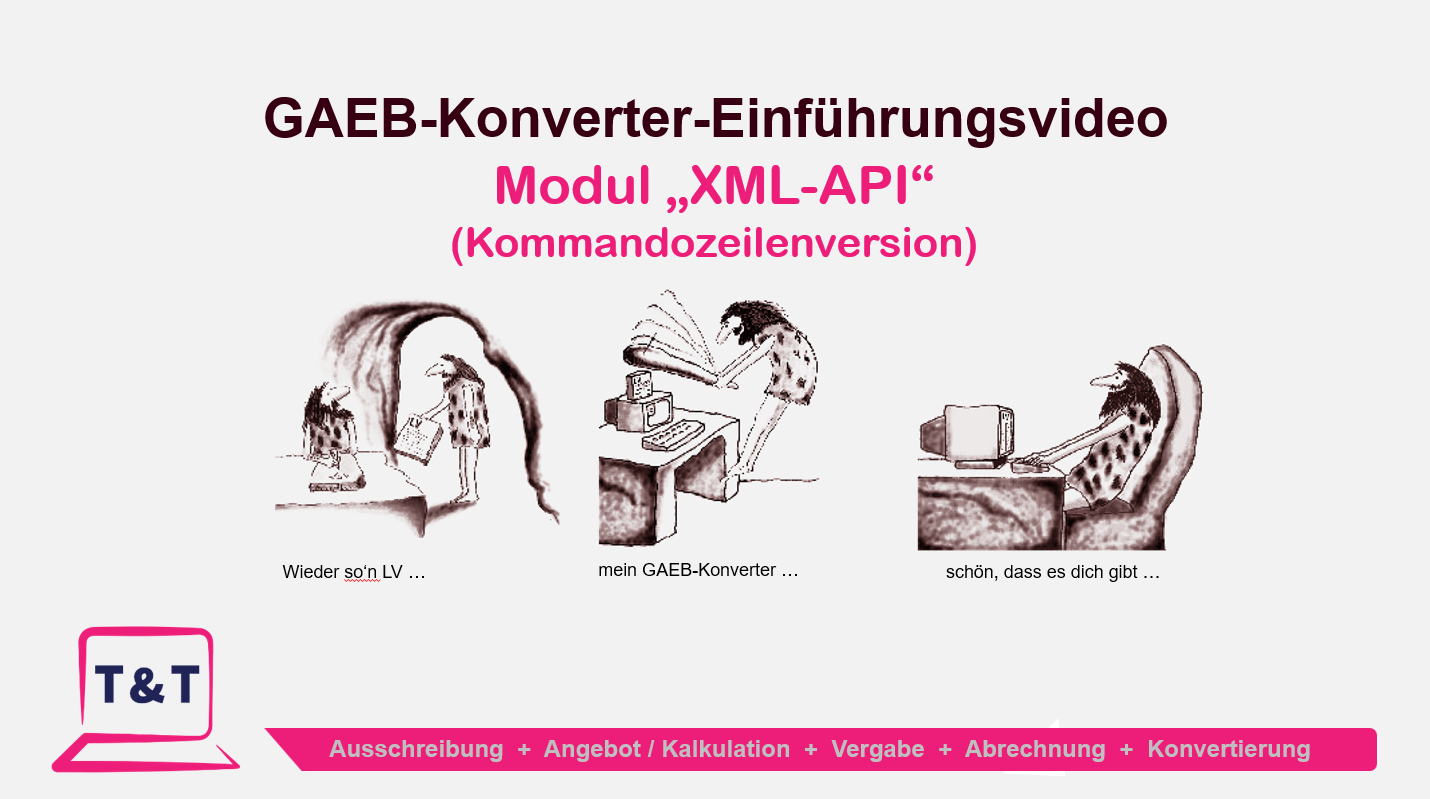 Video GAEB-Konverter Kommandozeile